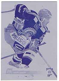 SHL Press Plate, Base, Andreas Karlsson Frolunda Indians (Case topper)
