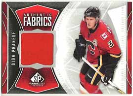 Dion Phaneuf 2009-10 SP Game Used Authentic Fabrics #AFDP