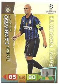 Fans Favourite, 2011-12 Adrenalyn Champions League, Esteban Cambiasso