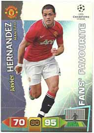 Fans Favourite, 2011-12 Adrenalyn Champions League, Javier Hernandez