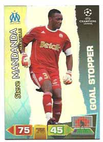 Goal Stopper, 2011-12 Adrenalyn Champions League, Steve Mandana