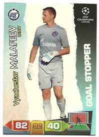 Goal Stopper, 2011-12 Adrenalyn Champions League, Vyacheslav Malafeev