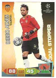 Goal Stopper, 2011-12 Adrenalyn Champions League, Diego Alves