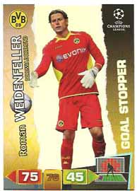 Goal Stopper, 2011-12 Adrenalyn Champions League, Roman Weidenfeller