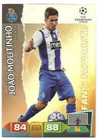 Fans Favourite, 2011-12 Adrenalyn Champions League, Joao Moutinho