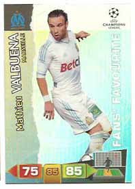 Fans Favourite, 2011-12 Adrenalyn Champions League, Mathieu Valbuena