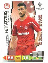 Rising Stars, 2011-12 Adrenalyn Champions League, Ioannis Fetfatzidis