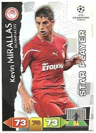 Star Player, 2011-12 Adrenalyn Champions League, Kevin Mirallas
