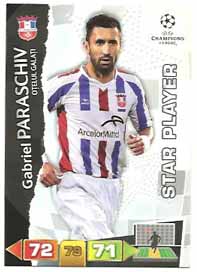 Star Player, 2011-12 Adrenalyn Champions League, Gabriel Paraschiv