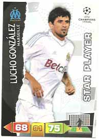 Star Player, 2011-12 Adrenalyn Champions League, Lucho Gonzalez