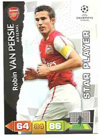 Star Player, 2011-12 Adrenalyn Champions League, Robin Van Persie