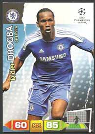 Grundkort Chelsea, 2011-12 Adrenalyn Champions League, Didier Drogba