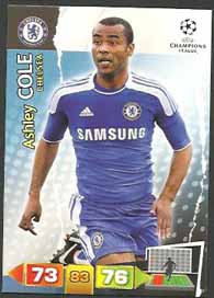 Grundkort Chelsea, 2011-12 Adrenalyn Champions League, Ashley Cole