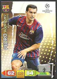 Grundkort Barcelona, 2011-12 Adrenalyn Champions League, Pedro Rodriguez