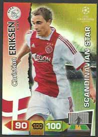 Scandinavian Stars, 2011-12 Adrenalyn Champions League, Christian Eriksen