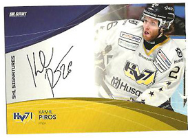 2011-12 SHL s.1 Signatures #11 Kamil Piros HV71