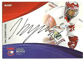 2011-12 SHL s.1 Signatures #20 Jeremy Boyce Timrå