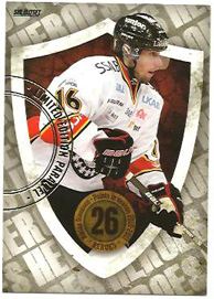 2011-12 SHL s.1 Heroes Parallel version #08 Niklas Olausson Luleå HC