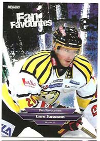2011-12 SHL s.1 Fan Favourites #02 Lars Jonsson	Brynäs IF