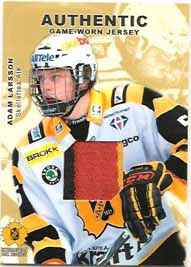 2009-10 SHL Jersey s.2 #5 Adam Larsson Skellefteå AIK (Svart/ Röd/ Gul)