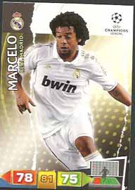 Grundkort Real Madrid, 2011-12 Adrenalyn Champions League, Marcelo