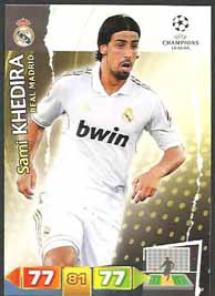 Grundkort Real Madrid, 2011-12 Adrenalyn Champions League, Sami Khedira 