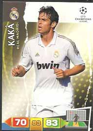 Grundkort Real Madrid, 2011-12 Adrenalyn Champions League, Kaka