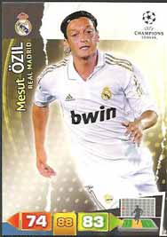 Grundkort Real Madrid, 2011-12 Adrenalyn Champions League, Mesut Özil