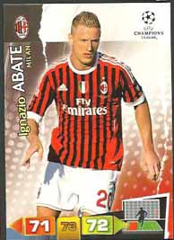 Grundkort Milan, 2011-12 Adrenalyn Champions League, Ignazio Abate