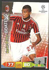 Grundkort Milan, 2011-12 Adrenalyn Champions League, Kevin-Prince Boateng