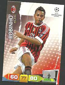 Grundkort Milan, 2011-12 Adrenalyn Champions League, Robinho