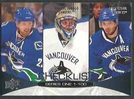 Daniel Sedin mfl. 2011-12 Upper Deck #199 CL