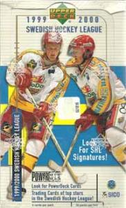 Sealed box 1999-00 UD Swedish SHL Elitserien