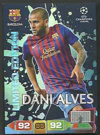 Limited Edition, 2011-12 Adrenalyn Champions League, Dani Alves