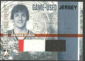 Jonathan Bernier 2006-07 Between The Pipes Jerseys #GUJ22
