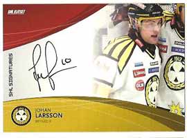 2011-12 SHL s.2 Signatures #05 Johan Larsson Brynäs