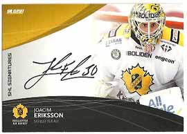2011-12 SHL s.2 Signatures #18 Joacim Eriksson Skellefteå SP 110ex