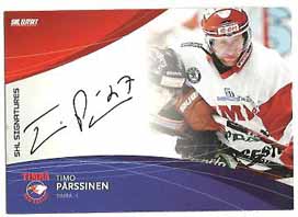 2011-12 SHL s.2 Signatures #20 Timo Pärssinen Timrå