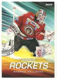 2011-12 SHL s.2 Rookie Rockets Parallel #04 Magnus Hellberg Frölunda