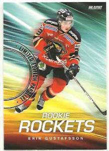 2011-12 SHL s.2 Rookie Rockets Parallel #06 Erik Gustafsson Djurgården
