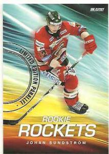 2011-12 SHL s.2 Rookie Rockets Parallel #07 Johan Sundström Frölunda