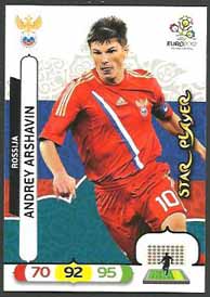 Star Player, 2012 Adrenalyn EM/ Euro 2012, Andrey Arshavin