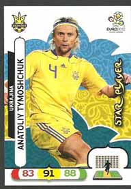 Star Player, 2012 Adrenalyn EM/ Euro 2012, Anatoliy Tymoshchuk