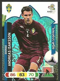 Goal Stopper, 2012 Adrenalyn EM/ Euro 2012, Andreas Isaksson