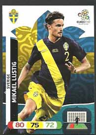 Grundkort Sverige, 2012 Adrenalyn EM/ Euro 2012, Mikael Lustig