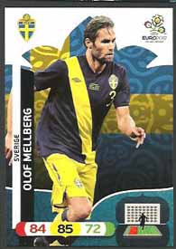 Grundkort Sverige, 2012 Adrenalyn EM/ Euro 2012, Olof Mellberg