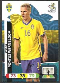 Grundkort Sverige, 2012 Adrenalyn EM/ Euro 2012, Pontus Wernbloom
