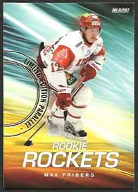 2011-12 SHL s.2 Rookie Rockets Parallel #09 Max Friberg Timrå IK