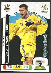 Rising Stars, 2012 Adrenalyn EM/ Euro 2012, Andriy Yarmolenko