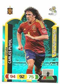 Fans Favourite, 2012 Adrenalyn EM/ Euro 2012, Carles Puyol